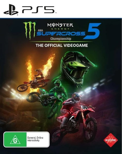 Monster Energy Supercross 5 PS5